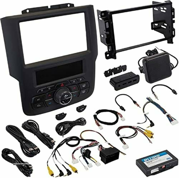 PAC RPK4-CH4101 Integrated Radio Replacement Kit with Climate Controls for Select 2013-2019 Ram Vehicles