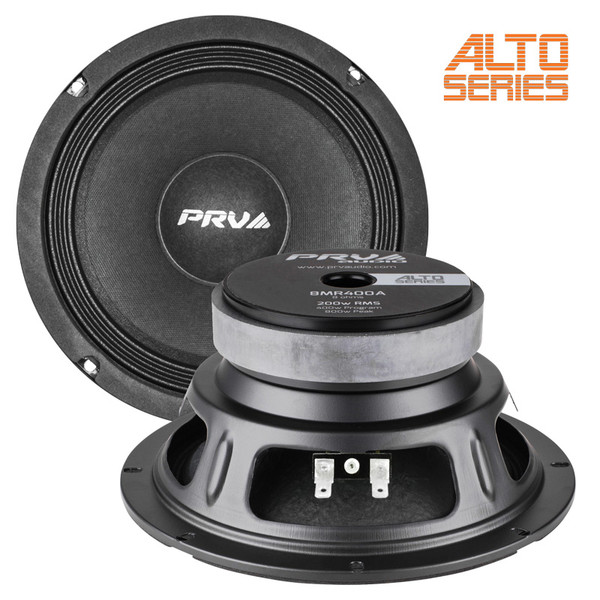 PRV Audio 8MR400A 8" 200W RMS Alto Series Professional Midrange - 8 Ohm