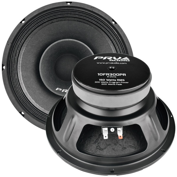 PRV Audio 10FR300PR 10" 150W RMS Professional Full-Range Loudspeaker - 8 Ohm