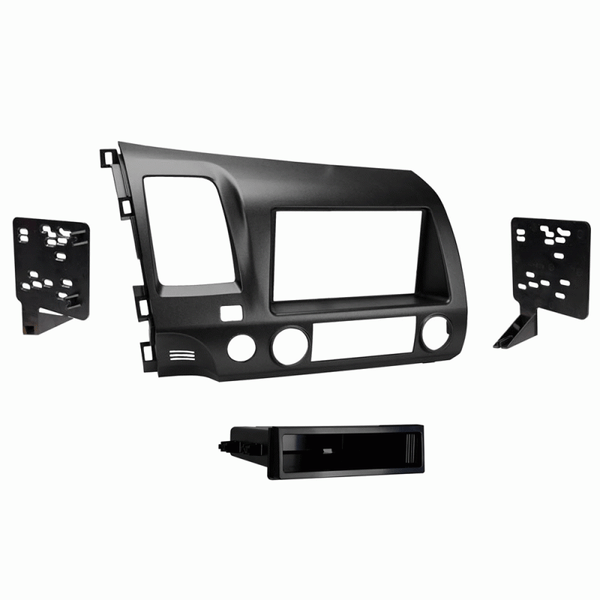 Metra 99-7816G Single/Double DIN Dash Kit for Honda Civic 2006-2011- Gunmetal