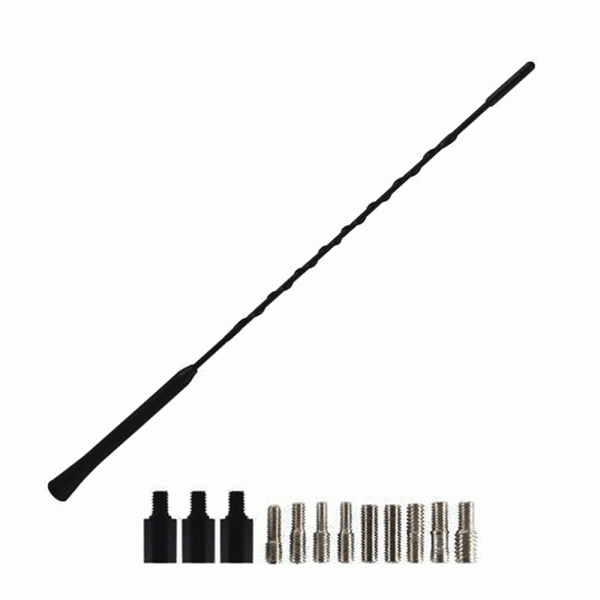 Metra 44-RMOE 16" Black Fiberglass OEM Replacement Antenna Mast