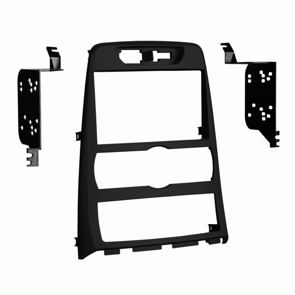 Metra 95-7336B Double-DIN Dash Kit for Select Hyundai Genesis Coupe 2010-2011 - Black