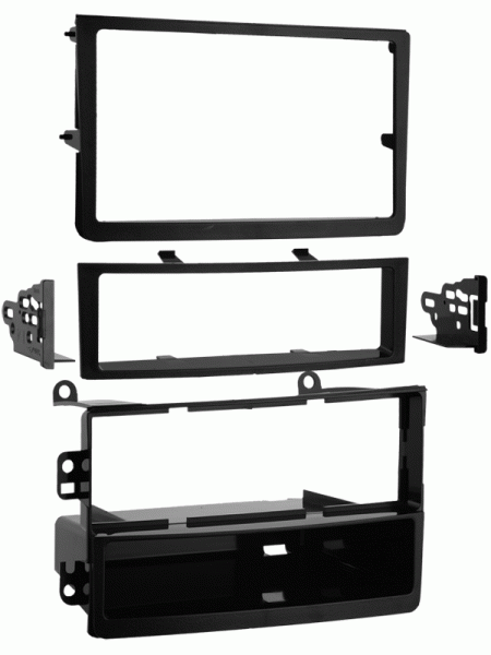 Metra 99-7602 Single DIN / Double DIN Installation Kit for 2006-2008 Nissan 350Z