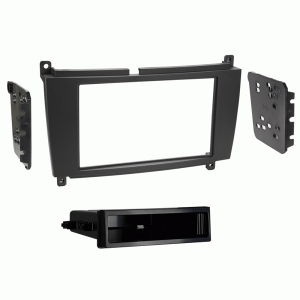 Metra 99-8724B Single/Double DIN Dash Kit for Select 2005-2009 Mercedes Benz CLK Class Vehicles