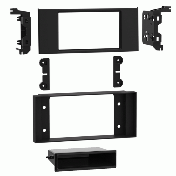 Metra 99-9402B Single/Double DIN Dash Kit for Select 2003-2012 Land Rover Range Rover Vehicles