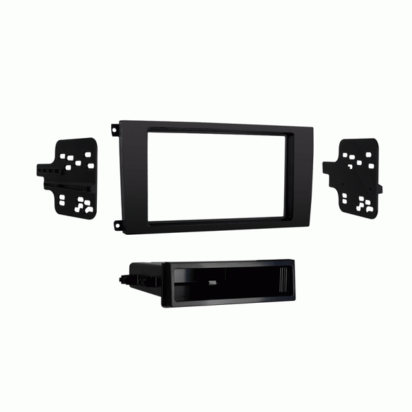 Metra 99-9604B Single/Double DIN Dash Kit for Select 2003-2010 Porsche Cayenne Vehicles