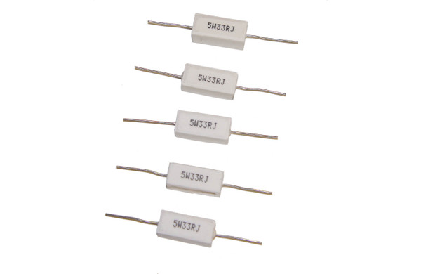 PAC LR335 5 Pack of 33-OHM, 5-Watt Load Resistors
