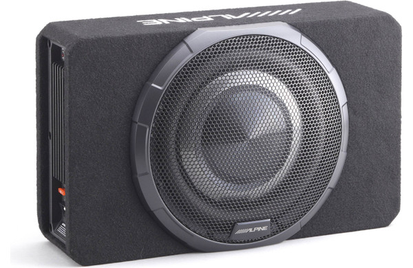 Alpine BassRev PWV-SB10 10" 400W RMS Powered Subwoofer