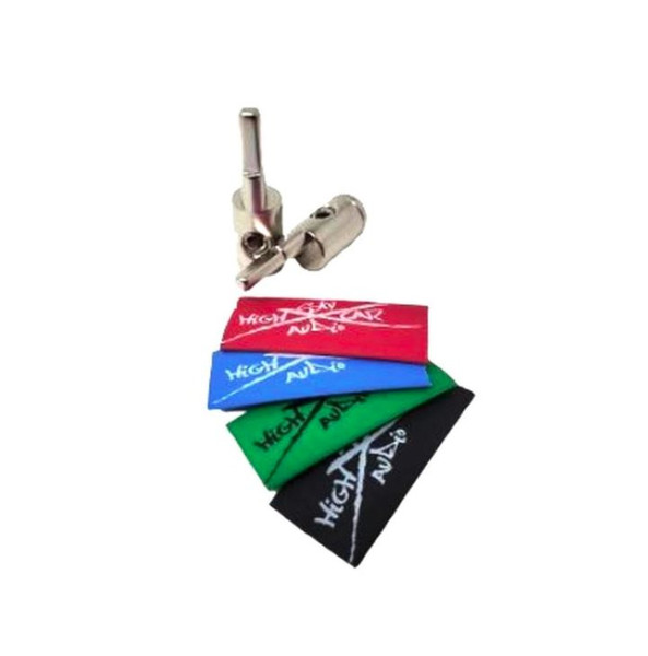 Sky High Car Audio 4g to 8g Amp Inputs with Heat Shrink