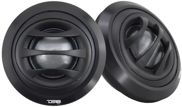 DS18 TW2.5 2.5" Dome Neodymium Tweeter with Aluminum Body 50W RMS (Pair)