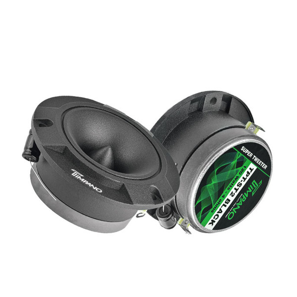 Timpano TPT-ST2 3.85″ 200W RMS Bullet Tweeters – Black (Pair)