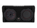 Kicker 48TRTP102 10" 400W RMS Down Firing Subwoofer Enclosure with Passive Radiator - 2 Ohm 