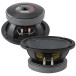 BlastKing BLAST8PRO-RND 8" 300W RMS Midbass Speaker - 8 Ohms (Each) 