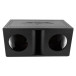 Skar Audio AR2X8V Dual 8" Armor Coated Ported Subwoofer Enclosure