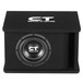 CT Sounds TROPO-1X8D2 Single 8” 400W RMS Loaded Tropo Series Ported Car Subwoofer Box