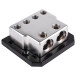 Skar Audio SK-DIST-BLK4 2 x 1/0 Gauge to 4 x 4 Gauge Power Distribution Block