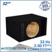 Ground Shaker 32HZ112B Black 12" Single Competition 32hz Ported Sub Box