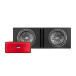DS18 LSE-212A Dual 12" Bass Package with Amplifier and 4g Amp Kit