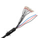 DS18 MDSA10/4.30FT Snake, Medusa 10 Channel RCA and 4 x 12GA OFC Power Wire 30 Feet