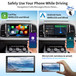 Atoto A6 PF 7" QLED Touchscreen Double-DIN Car Stereo with Wireless Carplay & Android Auto in Dash Video Receiver