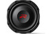 Alpine RS-W10D4 10" 600W RMS R-Series Shallow-Mount Car Subwoofer - Dual 4 Ohm