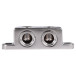 Skar Audio SK-GRND-BLK2  Dual 1/0 or 4 Gauge Ground Termination Block