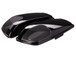 Kicker 46HDBLVB Custom-fit Bag Lids for Select 2014+ Harley Davidson (Speakers not Included) - Vivid Black