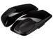 Kicker 46HDBLVB Custom-fit Bag Lids for Select 2014+ Harley Davidson (Speakers not Included) - Vivid Black