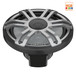 Hertz HMX 8 S-LD-G 8" 100W RMS 2-Way Marine Speakers with LED Lighting - Gray 