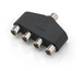 JL Audio XD-AICS-1F4F 4-Way Audio Interconnect Splitter