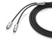 JL Audio XE-BLKAIC2-6 2-Channel Premium Twisted RCA Cables - 6ft 
