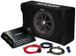 Kicker 49KKPDF212 2x60W RMS Amplifier 12" Sub in Down-Firing Enclosure with Wiring Kit