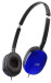 JVC HA-S160M Lightweight Foldable On-Ear Headphones with Remote & Mic