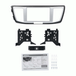 Metra 95-7804B Double Din Dash Kit for 2013-2017 Honda Accord - Black with Silver Trim