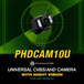 Echomaster PHDCAM10U Universal AHD / CVBS Camera with Nigth Vision 