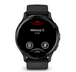 Garmin Venu 3 Fitness and Health Smartwatch - Slate Stainless Steel Bezel with Black Case and Silicone Band
