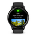 Garmin Venu 3 Fitness and Health Smartwatch - Slate Stainless Steel Bezel with Black Case and Silicone Band