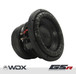 DB Drive WDX10G5R.2 10" 1500W RMS Car Subwoofer - Dual 2 Ohm