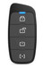 Fortin RM442 2-Way 4-Button Replacement Remote