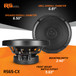 PRV Audio RS65-CX 6.5" 80W RMS 2-Way Coaxial Speakers - 4 Ohm (Pair)