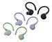 JVC HA-EC75T Wireless Sports Headphones with Active Noise Cancellation and Adjustable Fit