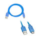 Axxess AXMROB-BL 3 Foot Replacement Micro B Cables - Blue