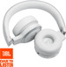 Open Box - JBL Live 670NC On-Ear Noise Cancelling Bluetooth Headphones - White