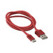 Axxess AXUSBC-RD 3ft Male to Male USB Type C Cable - Red