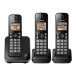 Panasonic KX-TGC383 Digital Cordless Phone with 3 Handsets
