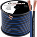 Singh Electronics 14 Gauge OFC Speaker Wire - Per Foot (Blue/Black)