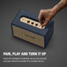 Marshall Acton III Compact Bluetooth Speaker - Midnight Blue