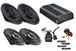 Hertz HD24H-SP3-A2B-S3 Sound Pack 3 for Select 2024+ Harley-Davidson Motorcycles with Factory Stage 3 Audio Package includes Two 6.5" Speakers, Two 6"x9" Speakers A2B Module, and 4-Channel Amplifier