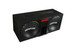 Memphis Audio SRXE12DP Street Reference Dual 12" 600W RMS Ported Loaded Subwoofer Enclosure with SRX600.1V Amplifier
