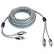 Skar Audio SKM2CHRCA17 17' 2-Channel Marine Grade RCA Interconnect Cable